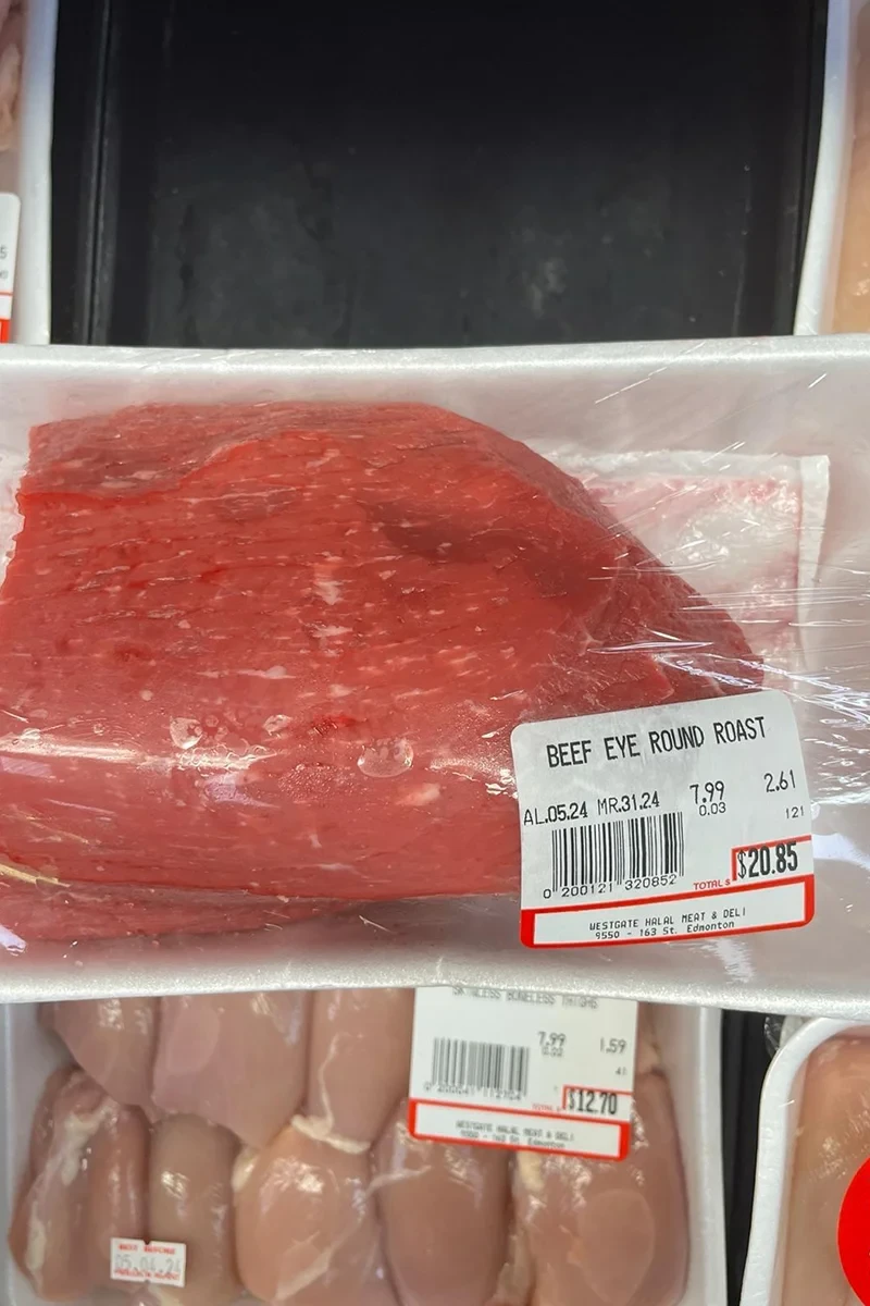 Beef Eye Round Roast
